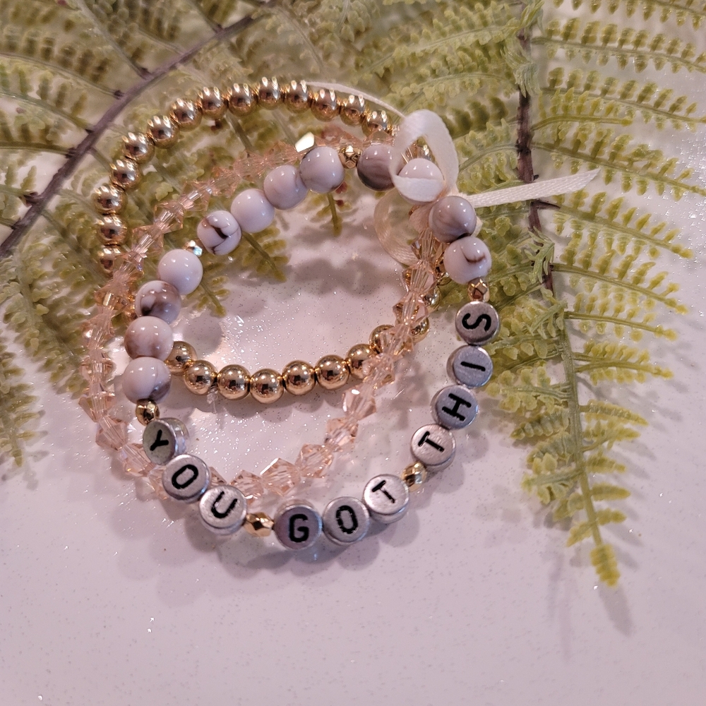Inspirational personalized breaded accessories